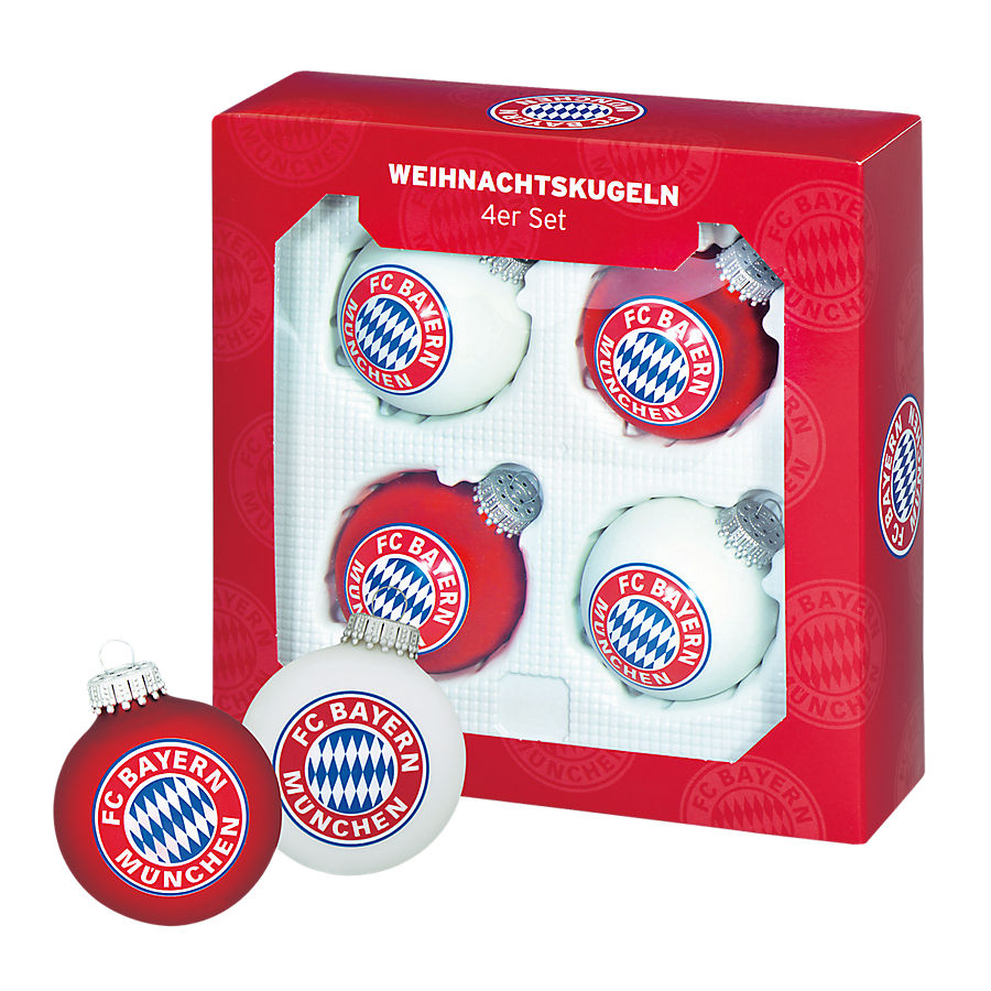 FC Bayern München Fan-Shop - Weihnachtskugeln