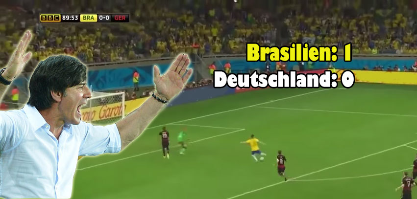WM 2014 - Brasilien 1:0 Deutschland! Wurden wir alle ...
