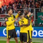 Serhou,Guirassy bejubelt sein Tor